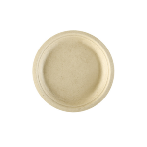 ASSIETTES 'BIONIC' Ø 15,5x1,4 CM NATUREL BAGASSE (170 UNITÉ)