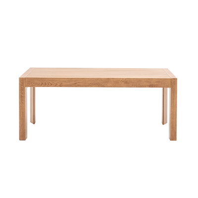 SET LOUNGE 4 PLACES AVEC TABLE SUPRA-TEK   BOIS ALUMINIUM (1 UNITÉ) – Image 2