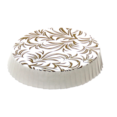 COUVERCLES GOBELETS CHAMBRE Ø 7,5x1,5 CM DORE CARTON (1000 UNITÉ)