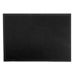 SETS DE TABLE 'COOL-COTTON' 140 G/M2 45x32 CM NOIR COTON (100 UNITÉ)