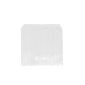 SACHET PFAS FREE 'JUST PAPER' 30 G/M2 12x12 CM TRANSLUCIDE PAPIER CRISTAL (1000 UNITÉ)