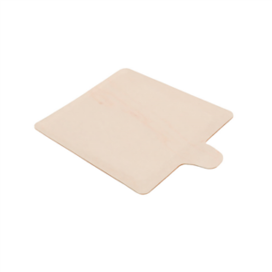 MINI ASSIETTES CARRÉES WOOD 10,5x9x0,8 CM NATUREL BOIS (1200 UNITÉ)